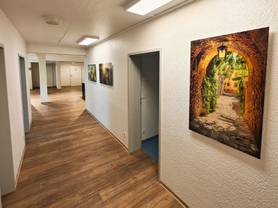 Flur im Medicum Lüneburg